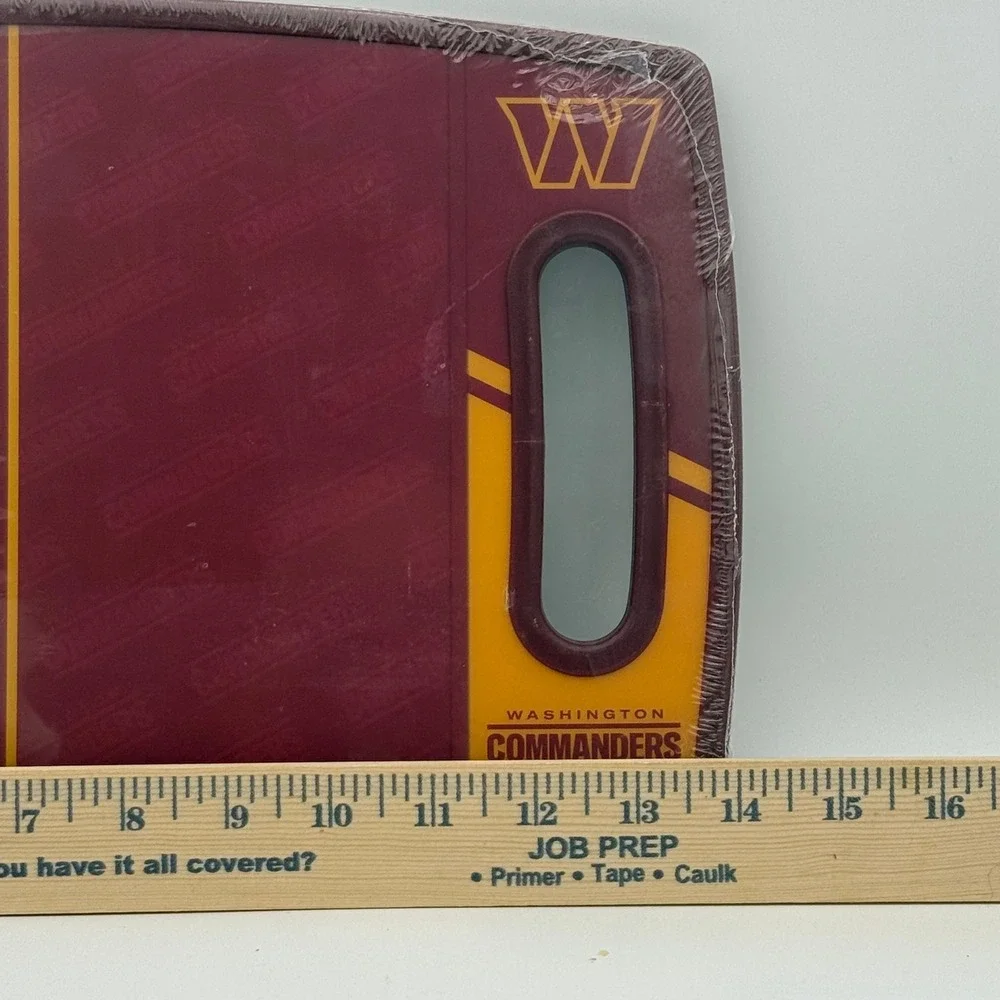 Washington Commanders NFL Cutting Board Burgundy Gold Reversible 14.5 x 9 NEW